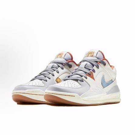 Jordan Stadium 90 圆头系带 耐磨透气 低帮 篮球鞋 女款