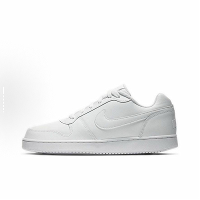 Nike EBERNON Low 舒适 包裹性低帮 板鞋 女款 纯白AQ1779-100