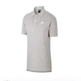 男款 Nike Polo衫 Sportswear 学院风运动休闲透气纯色翻领短袖