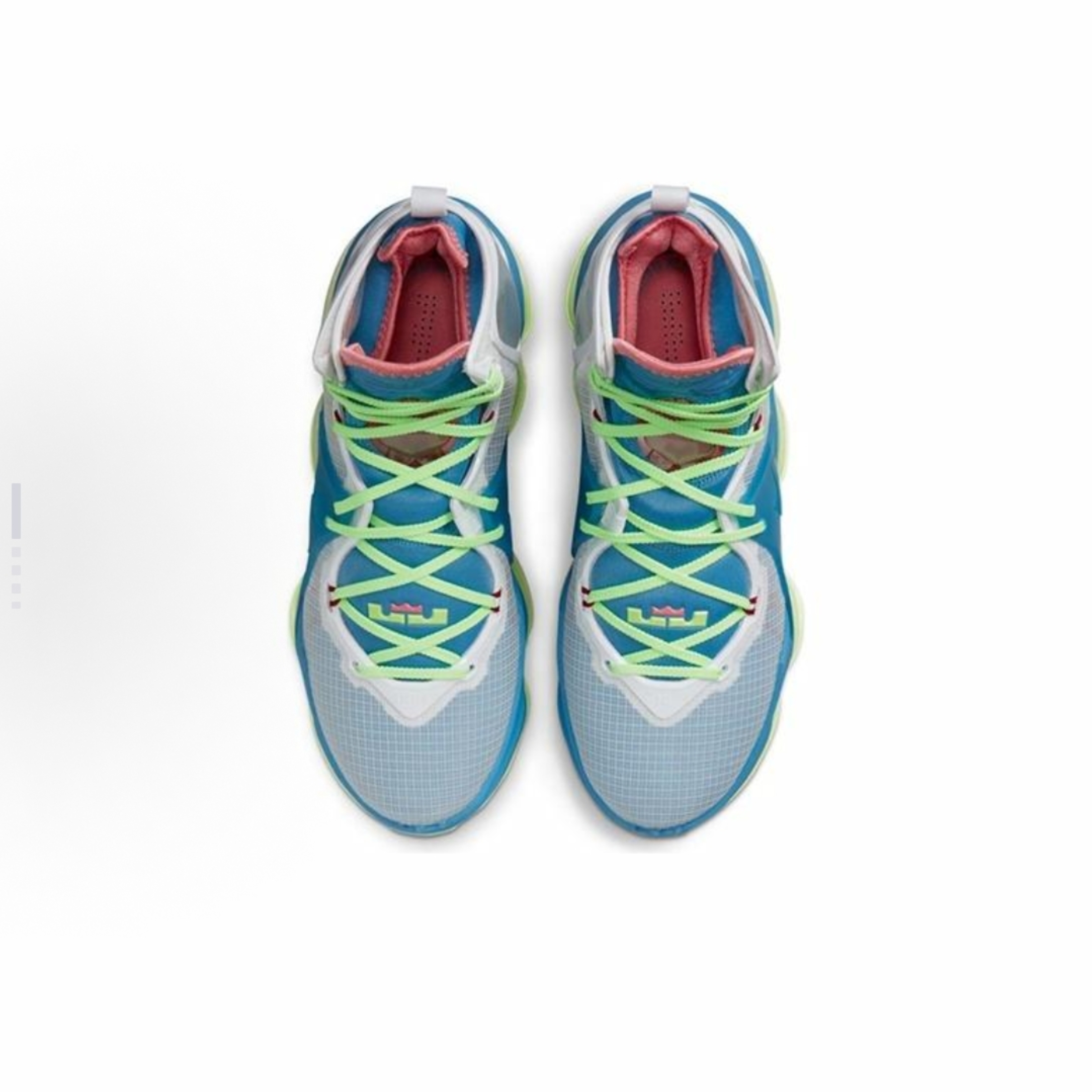 Nike Lebron 19高帮 实战篮球鞋男女同款 灰蓝色 DC9341-400