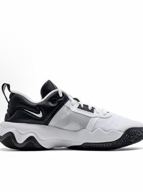 Nike Giannis Immortality 3 低帮 篮球鞋 男款 黑白色DZ7534-100