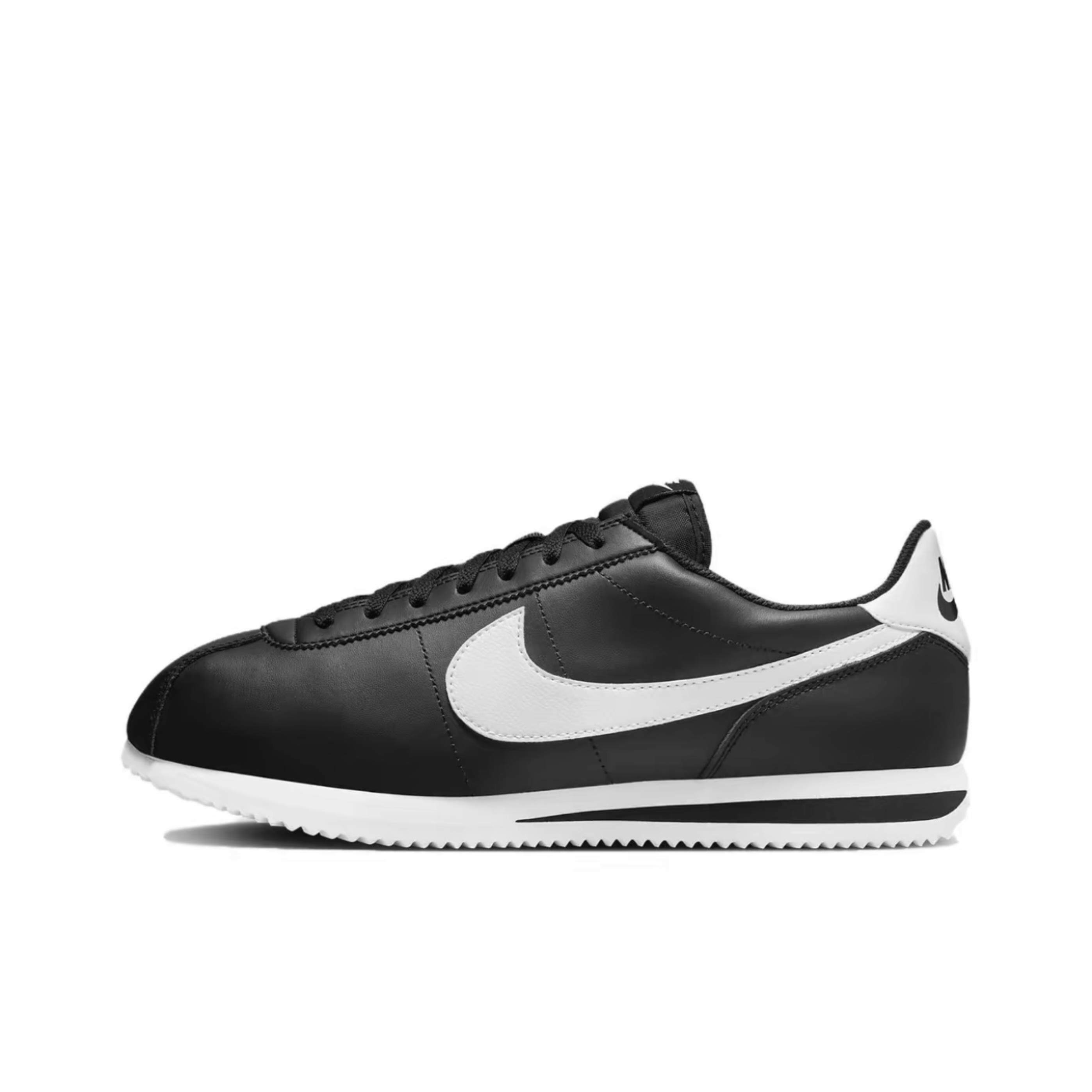 Nike Cortez 舒适轻便 低帮 生活休闲鞋 男款 黑白DM4044-001