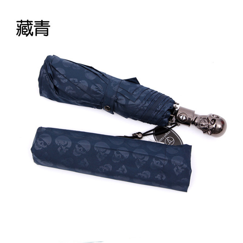 全球限量麦昆骷髅头雨伞超大12伞