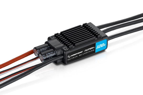 HOBBYWING 好盈 FLYFUN 120A 3-8S V5 飞腾 无刷电调 电子调速器
