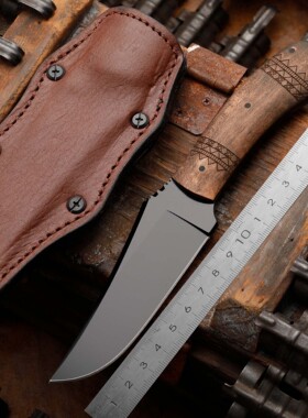 海豹六队80crv2粉末钢战术野外小刀军刀荒野求生高硬度随身刀具