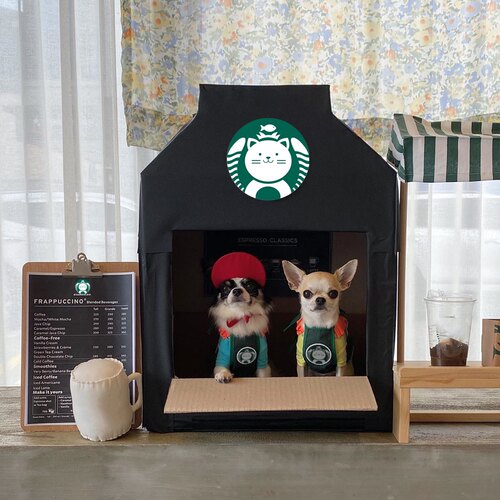 Ginny韩国新品宠物口水巾猫狗