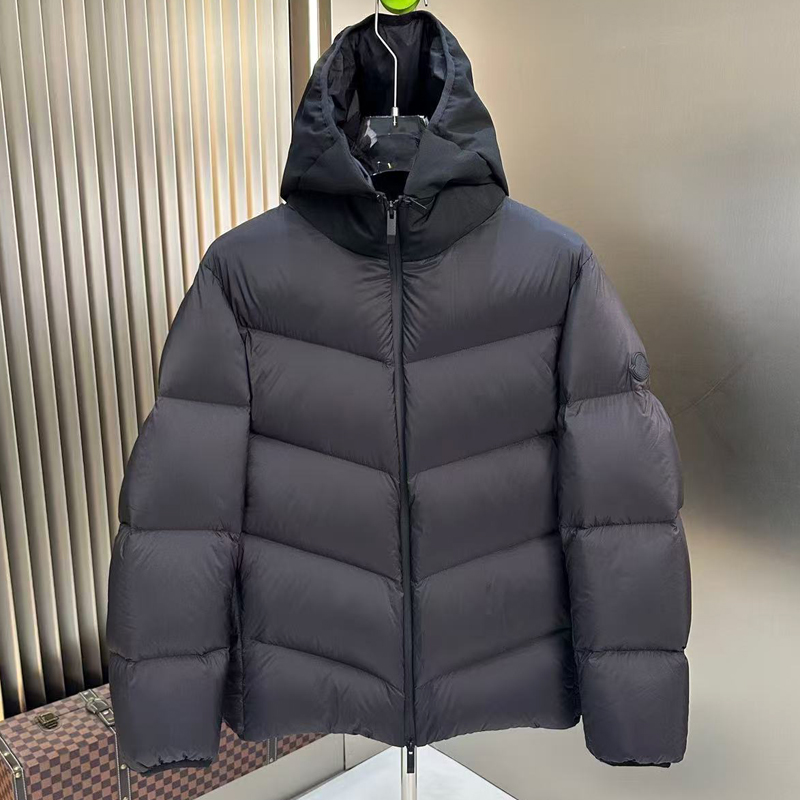 白鹅绒男士保暖男加羽绒服外套