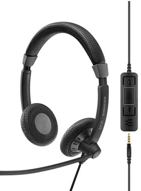 EPOS/音珀 IMPACT SC75 USB+3.5mm二合一MS头戴降噪电脑耳机