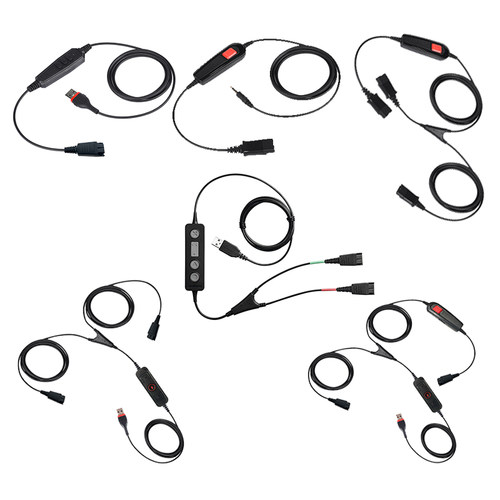 Jabra捷波朗USB线培训Y线3.5mm线