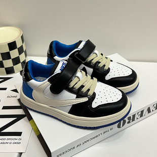 男童板鞋2025新款春款低帮儿童运动鞋软底春秋女童鞋子休闲学生鞋