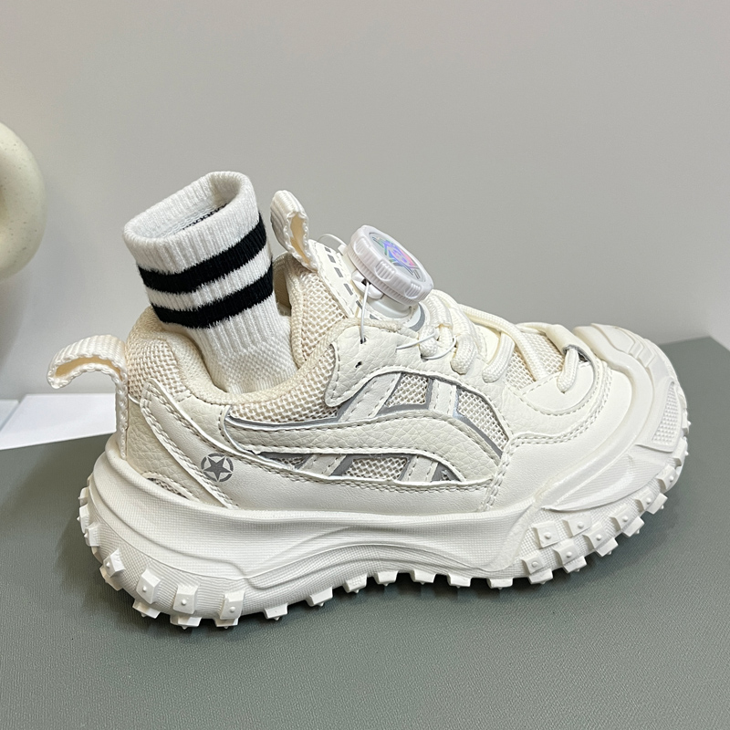 秋季新款轻便双网儿童运动鞋