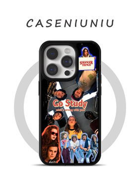 怪奇物语 适用于苹果17promax手机壳磁吸iPhone16StrangerThings15原创14全包磨砂13华为小米手机壳美剧周边