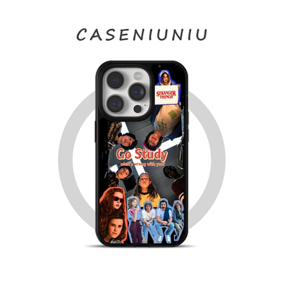 怪奇物语 适用于苹果17promax手机壳磁吸iPhone16StrangerThings15原创14全包磨砂13华为小米手机壳美剧周边