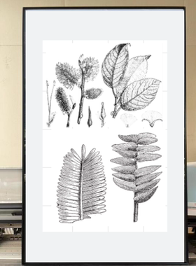 亚朵酒店3.6S房型洗手卫生间铝合金边框装饰画挂画壁画定制
