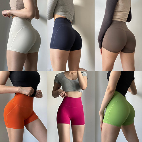 【免穿内裤】收腹提臀瑜伽短裤