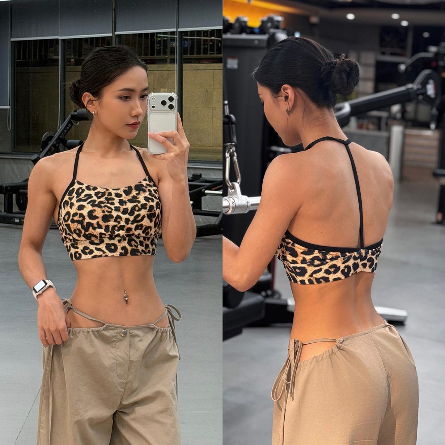 欧美T字美背运动内衣豹纹细吊带显肩背健身文胸瑜伽服训练背心,运动/瑜伽/健身/球迷用品,瑜伽内衣,淘宝优惠券,粉丝福利购,淘宝优惠卷