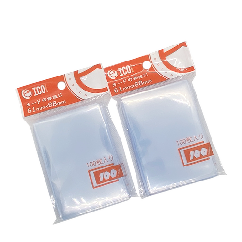 日系卡牌游戏王透明卡套透明薄套