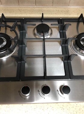 新品意大利品牌VALENTI华伦蒂DHB35AVX IX嵌入式燃气灶华伦帝脉冲
