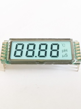 大连奇耘小尺寸断码液晶屏4个8字TN段码LCD屏GDC04557可开模定制