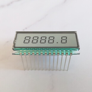 小尺寸TN型段码液晶屏5位数字段式LCD显示屏动态驱动QYT19528现货