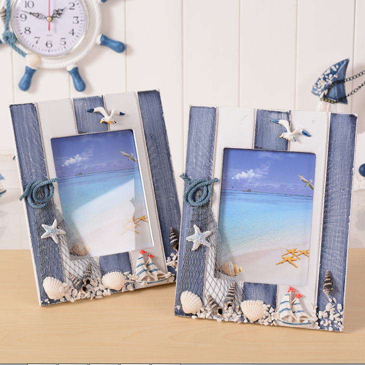 地中海风方形结婚生日礼物照片框