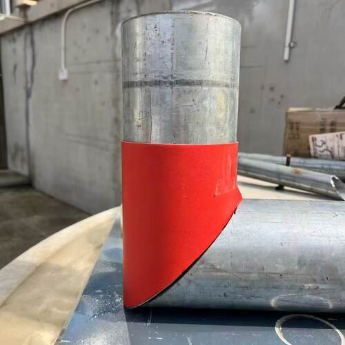【管工神器】马鞍口圆管45度斜切口划线工具焊接管道放样画线样板