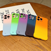 reno10pro男女款 新款 A9a53 6PRO 硬壳FindX6简约a58渐变a55防摔a72撞色A11X 肤感无边框oppo reno11手机壳879