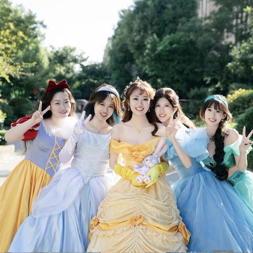 出租租赁迪士尼在逃公主裙贝儿