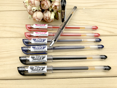 知心全针管办公学生中性笔