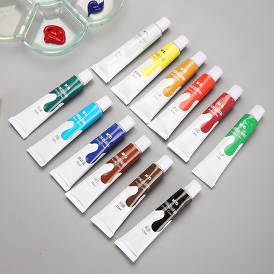 晨光12ml丙烯画颜料 DIY美术学生绘画用品可选12/24色APL97601