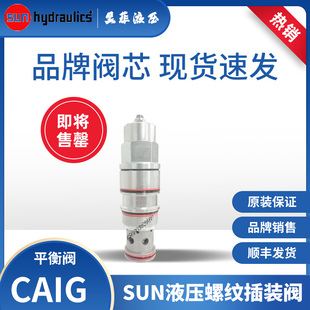 LGN CAIGCFN全新原装 LFN插装 CGN 阀CAIG 美国太阳SUN螺纹CAIG