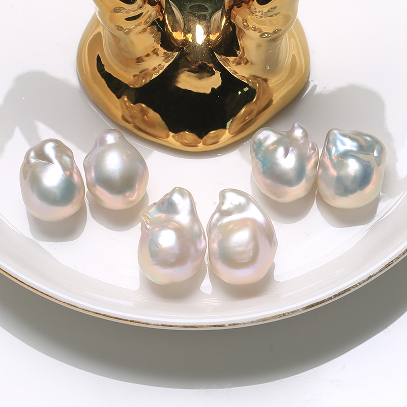 天然淡水巴洛克异形珍珠
