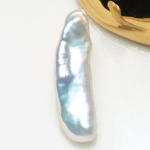 极光白亮无核银条牙签珍珠