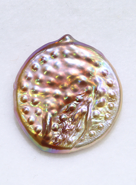 天然淡水巴洛克异形珍珠散珠  女王の硬币 特色异形风格幻彩 裸珠