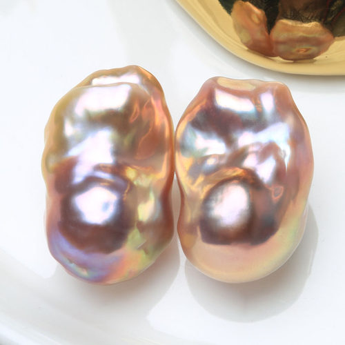 天然淡水珍珠牛油果炫巴配对清仓