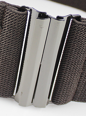 腰封女7厘米宽弹力松紧腰带皮带羽绒服专配腰封腰带