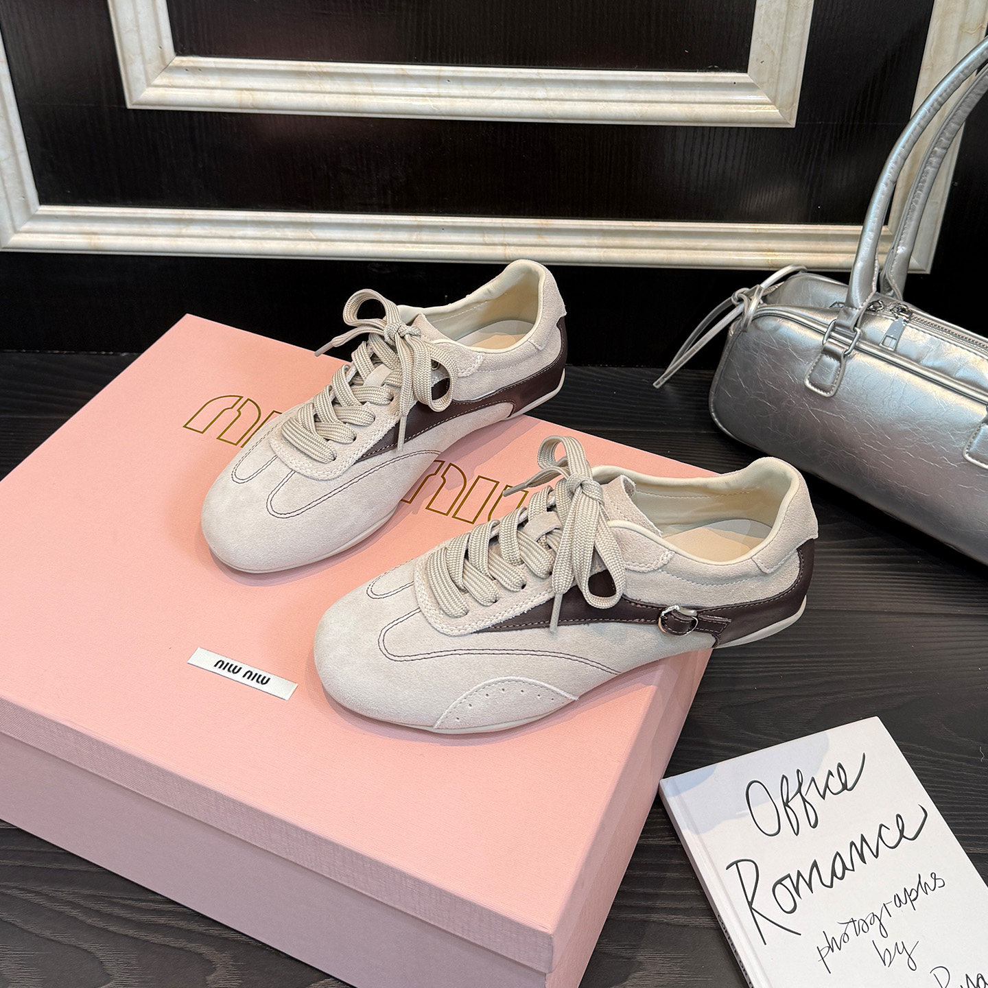 歌诗茵复古德训鞋女2026春新款时尚软底休闲运动鞋百搭平底阿甘鞋,女鞋,时尚休闲鞋,淘宝优惠券,粉丝福利购,淘宝优惠卷