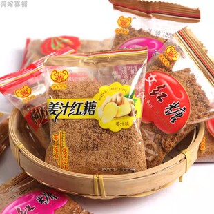 亲友食品姜汁大枣枸杞女人红糖粉小袋子古法制作红糖例假姨妈姜茶
