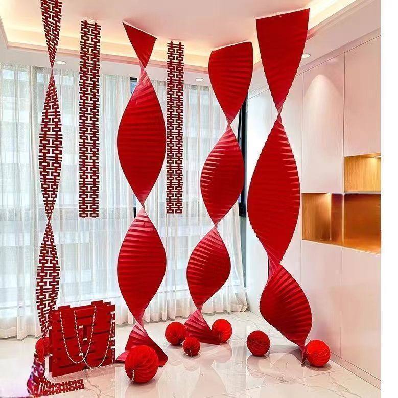 婚庆道具折叠瓦楞纸波浪折纸喜庆装饰结婚套装超长拉花长条喜,节庆用品/礼品,婚房布置套装,淘宝优惠券,粉丝福利购,淘宝优惠卷