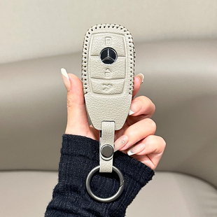 适用2024款奔驰EQB260钥匙套新EQA壳EQC包22年EQE350电动车扣高级