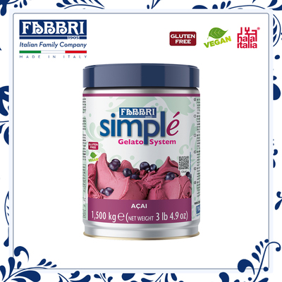Fabbri法布芮速成巴西莓味冰淇淋酱1.5kg