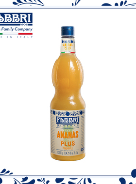 法布芮Fabbri 加号菠萝糖浆汁 Ananas Pineapple Syrup 1.3kg/1L