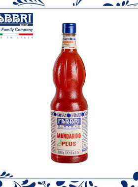 法布芮Fabbri 加号柑橘味糖浆mandarin-mixybar-plus1.3kg/1L