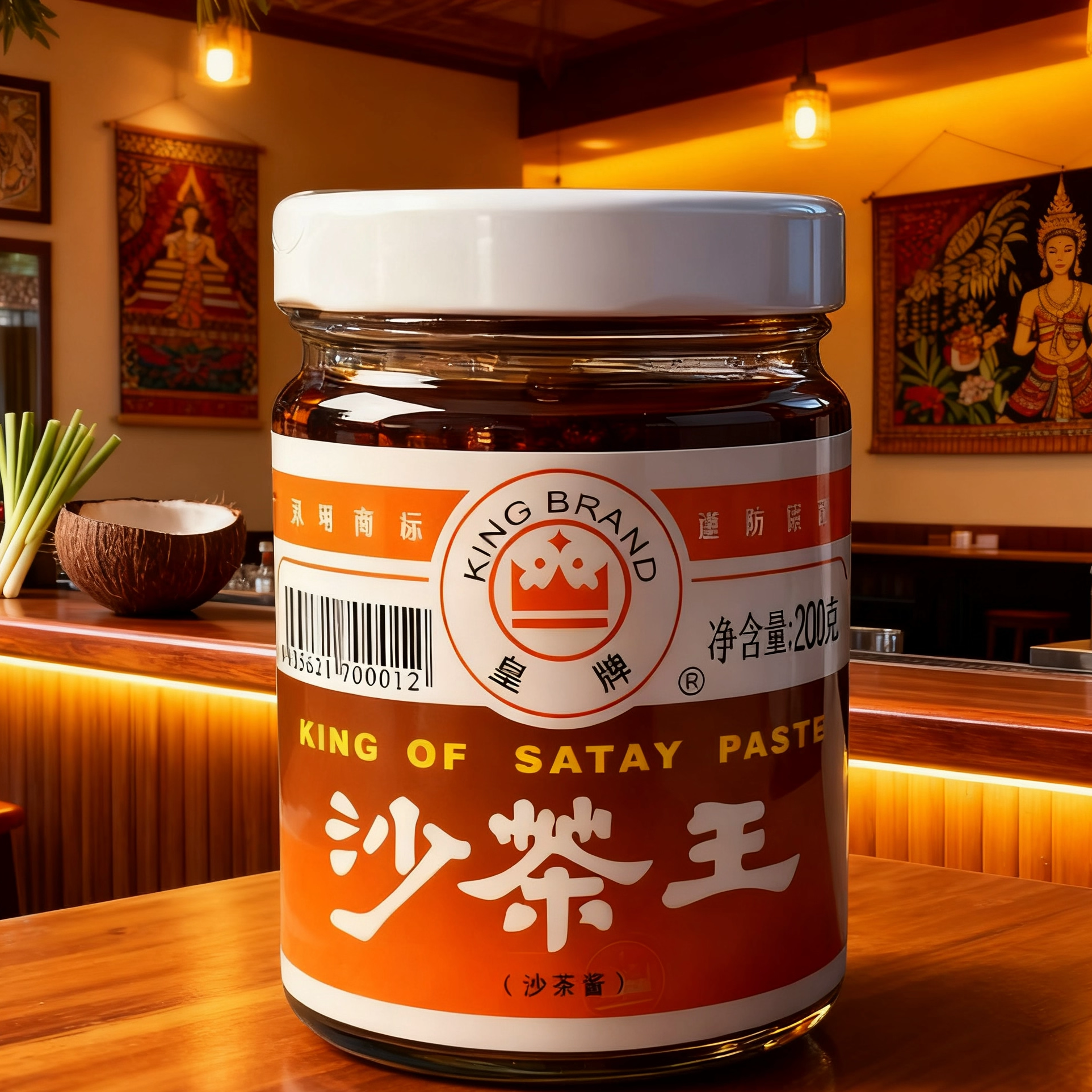 潮汕特产正宗皇牌沙茶酱沙爹酱厦门沙茶王沙茶面商用火锅蘸酱牛肉