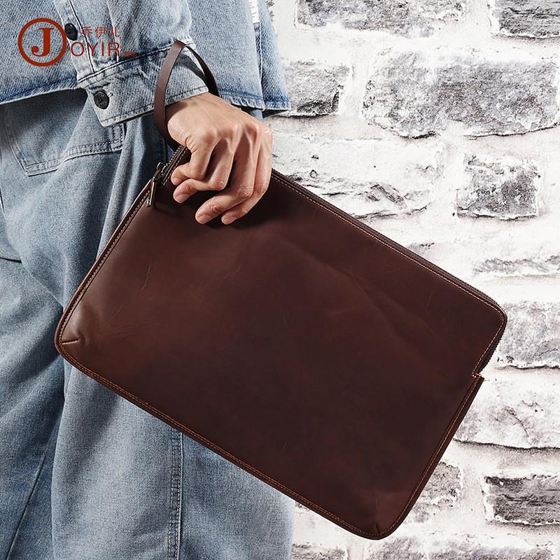 定制ipad电脑收纳包MacBook电脑包疯马皮平板电脑笔记本电脑包