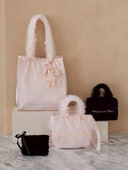 玫瑰日代现货maison fleur芭蕾薄纱蝴蝶结单肩斜挎包兔子挂件