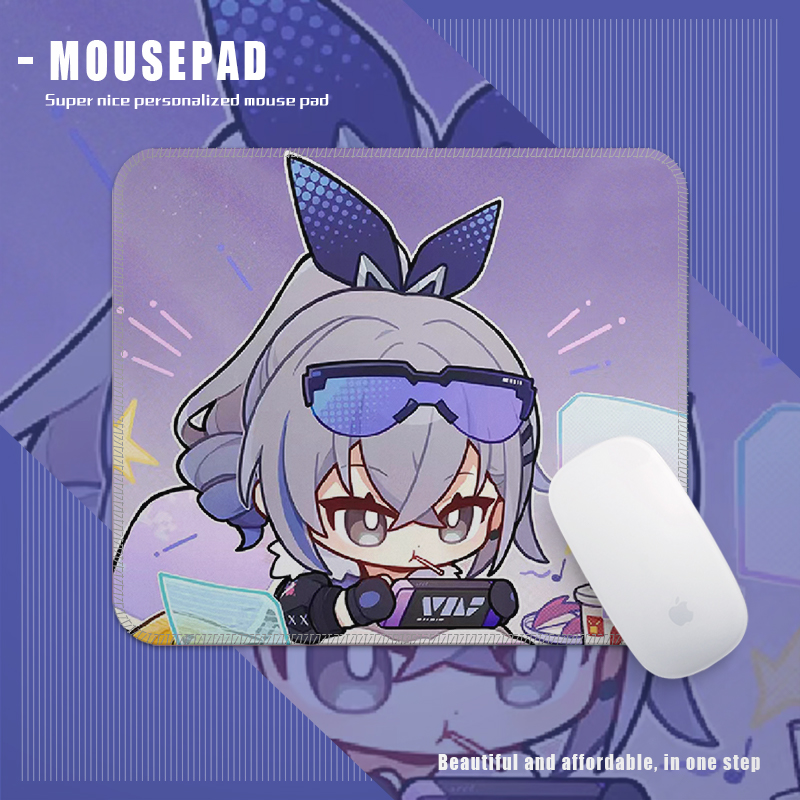 崩坏星穹铁道鼠标垫小号学生学习专用可定制加厚防滑键盘桌面垫子