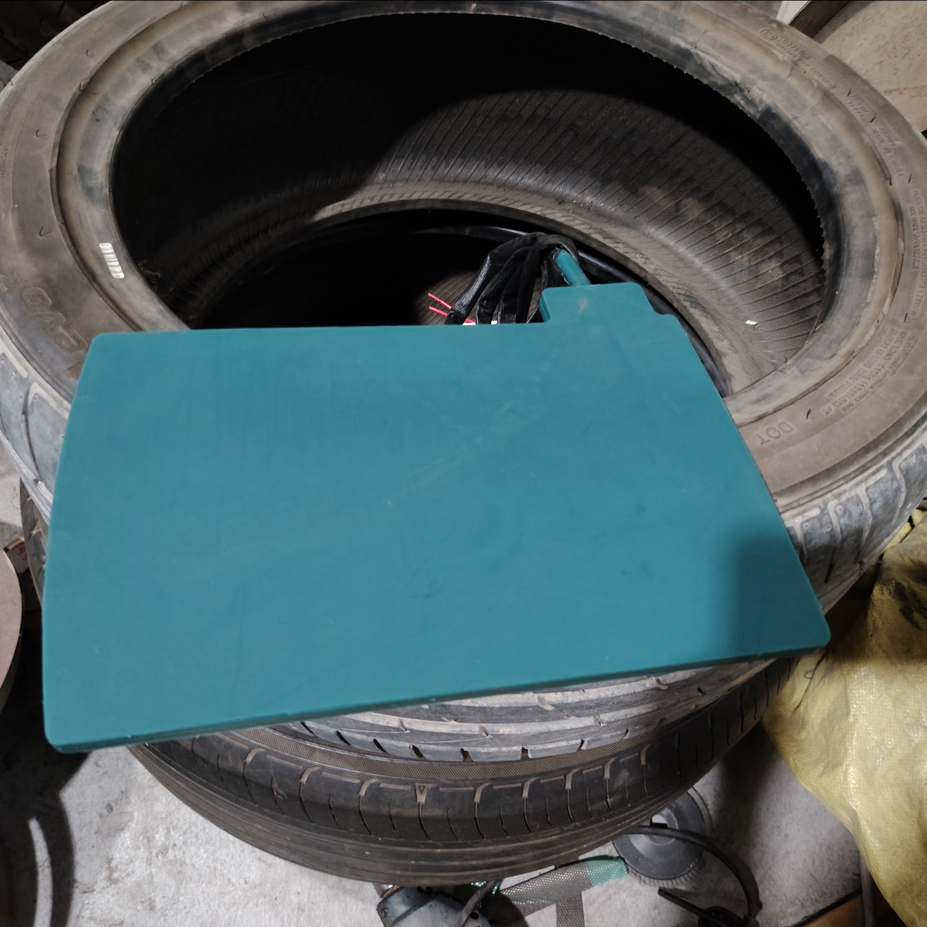 呈义气囊式硫化机加热板全硅胶火补机加热片补胎工具K型传感器