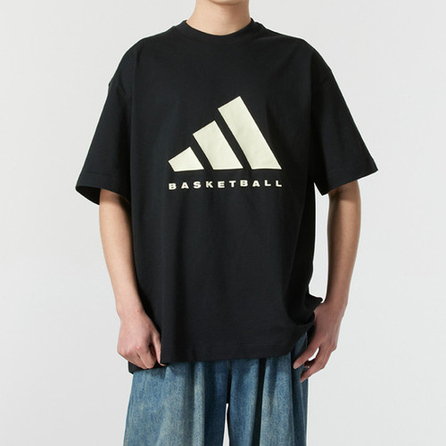 Adidas男装短袖T恤上衣运动休闲