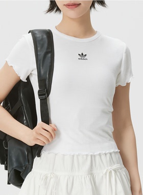 adidas阿迪达斯女装26新款短袖T恤舒适休闲上衣 KE1107/KE1108
